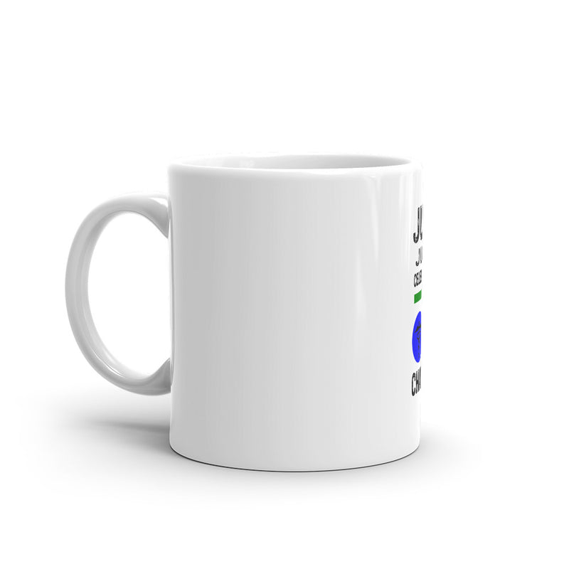 White glossy mug - thisjuneteenth