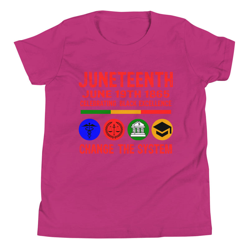 Youth Short Sleeve T-Shirt - thisjuneteenth
